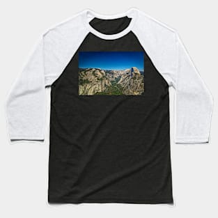 Half Dome, Yosemite National Park Baseball T-Shirt